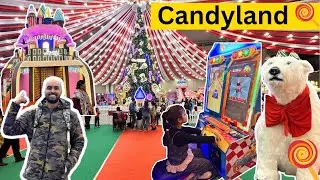 Christmas Candyland adventure park for kids in Indore at phoenix citadel Mall.
