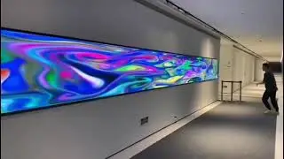 Interactive led display in exhibition hall of science and technology museum --- JYLED