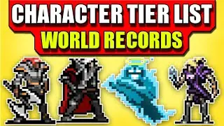 BEST Character Tier List by WORLD RECORDS in Vampire Survivors