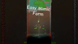 How To Make A Mimic Farm In 90 Seconds - Terraria