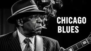 Relaxing Blues Music | Chicago Blues Night Atmosphere