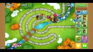 BLOONS TD6 PARK PATH MAP ON MEDIUM STANDARD MODE EZILI HERO