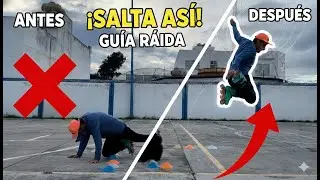 Aprende a Saltar con tus patines en menos de 5 MINUTOS!!!!