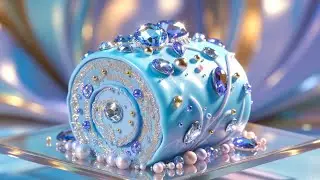 &ldquo;夢みたいな高級ロールケーキ ASMR ✨ Luxury Pastel Dessert&rdquo;💖