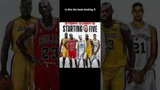 Steph Curry&rsquo;s all time NBA starting five