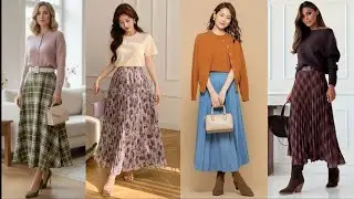 Trendy New Summer Long SKIRTS Outfit ideas For 2026