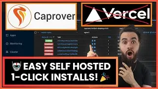 БЕСПЛАТНО: альтернатива Caprover Vercel с собственным хостингом! 🐋 Установка в один клик! 🎉 Cooli...