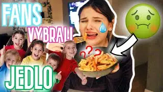 FANÚŠIKOVIA MI 24 HODÍN VYBERAJÚ JEDLO!? 😱🤢