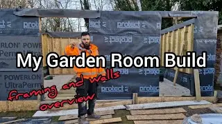 UK #gardenroom Build #diy