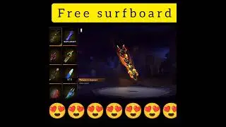 Free Fire Goldrim Skyboard Free || Free  Surfboard In FF || FF Max Event || #shorts #freefire #viral