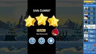 Angry Birds Friends Tournament 86 Week 85 Level 4 High Score 103k (PU + JS & GS) (PC) (1360x768)