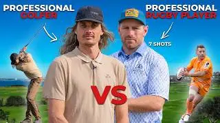 PGA Golf Pro VS Pro Rugby Player - Who Wins?