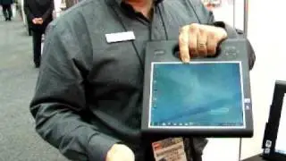 First Look - Motion Computing F5v Rugged Tablet PC at CeBIT 2010, Sydney