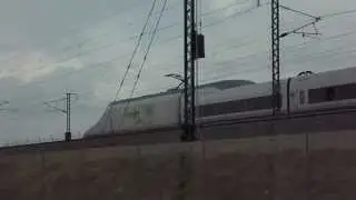 Renfe AVE - 112 en la LAV Madrid - Valencia