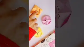 Making pop it fidget toy with paper (1-minute video) #shorts #fidgettoys  #youtubeshorts  #viral
