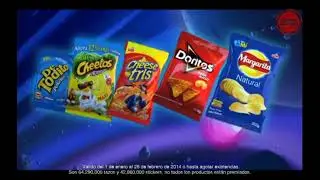 COMERCIAL PROMOCIONAL COLECCION ANGRY BIRDS SPACE VUELA TAZOS Y STICKERS 2014 FRITO LAY COLOMBIA.