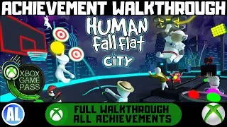 Human Fall Flat - City Level #Xbox Achievement Walkthrough - Xbox Game Pass