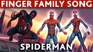 DADDY FINGER SONG Spiderman - Father Finger Spiderman - Finger Family Song Spiderman