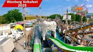 Piratenfluss Schneider | Onride POV [ W&uuml;rzburg Kiliani Volksfest 2025 ]
