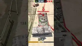 Sheridan | 6 Kills, 1v3 & 8267 DMG | #worldoftanksblitz #wotblitz #shorts #танки