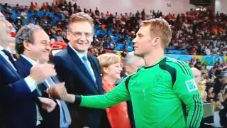 Manuel Neuer World Cup 2014 Golden Glove Award