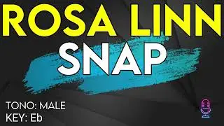 Rosa Linn - Snap - Karaoke Instrumental - Male