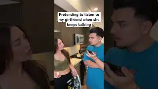 Ignoring my girlfriend prank 😂 #funny
