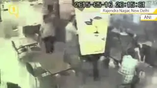 Delhi Police Releases CCTV Footage of Manoj Vashishth Encounter