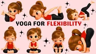 Simple Stretches & Relaxation 🧘&zwj;♀️ | Flexibility & Calmness | Yoga for Kids | Nonu Yoga