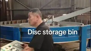 Disc storage bin, automatic production line must be used to increase output, made in China.