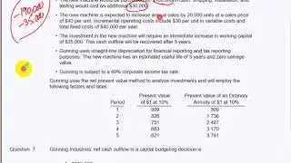 Discounted Cash Flow Analysis MCQs Part 1