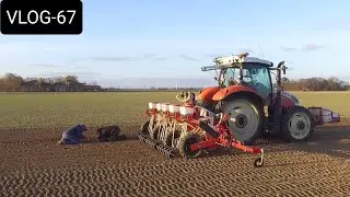 FARMVLOG #67 land bewerken en zaaien