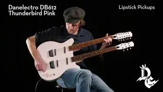 Test Drive | Danelectro DB612 Double Neck Thunderbird Pink