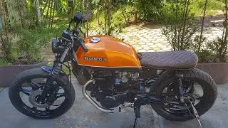 Cb450 bratstyle / street fighter / cafer race