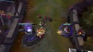 Electrocute Quinn stomped Akali and took over the game