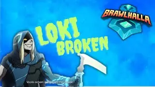 Gameplay de loki no Brawlhalla m&oacute;bile!!! Broken.. prescisa levar um nerf!!!