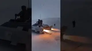 Unbelievable Scene! JDAM Precision-Guided Bombs Transported by Snowmobiles Across Icy Terrain! ❄️🚨
