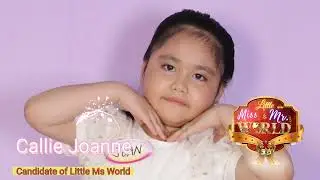 Little Ms & Mr World #candidate - #vote for JOANNE #promotionalvideo #model #kulitbulilit #contest