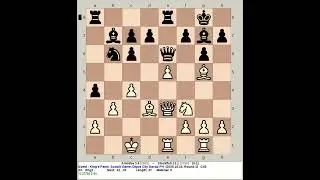Amoeba 3.4 vs Stockfish 17.1 | King's Pawn: Scotch Game #chess