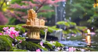 Japanese Rain River Relaxation &mdash; Calm Yoga Ambience for Mindful Meditation #asmr #relaxation