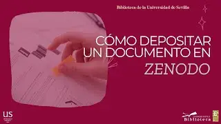 Cómo depositar un documento en ZENODO
