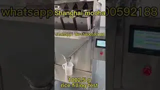 4 head #weighing #granule #filling #machine for #rice #grain #seed puffed #snack bag #packing