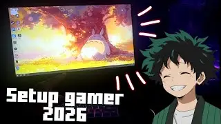 Meu setup gamer pra 2026 ツ