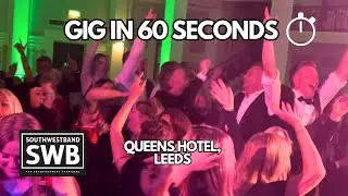 This is what a SouthWestBand corporate event looks like! | Live @ Corporate Charity Ball, Leeds, UK