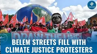 LIVE: Thousands Rally in Bel&eacute;m as Indigenous Groups Demand Protection at COP30