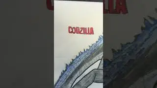 Godzilla 2014 drawing ( remake)