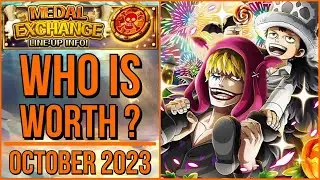 Who Is Worth? OPTC Medal Exchange October 2023 Analysis! [One Piece Treasure Cruise]