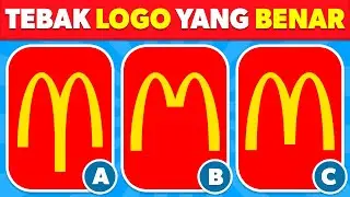 Tebak Logo yang Benar ✅🤔 | 55 Logo Terkenal | Kuis Logo Ultimate 2025