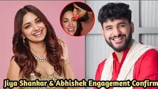 Jiya Shankar & Abhishek Malhan Engagement Rumor's -: Fukra Insaan Jiya Shankar Engagement 
