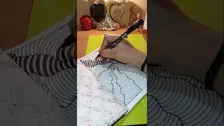 simple Doodle art #shorts #doodleart #cozy craft corner